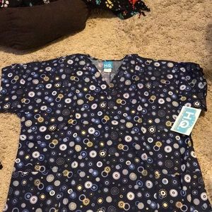 Blue Scrub top